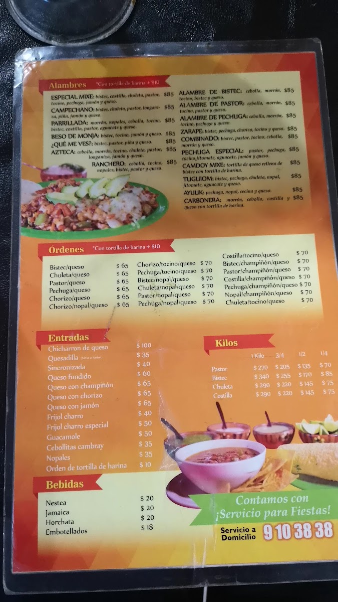 Taquería Mixe Caucel Menu - Image 4