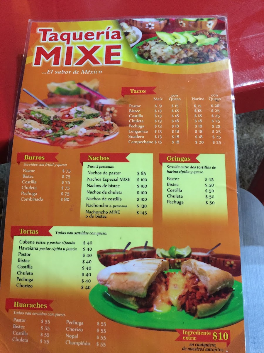 Taquería Mixe Caucel Menu - Image 5