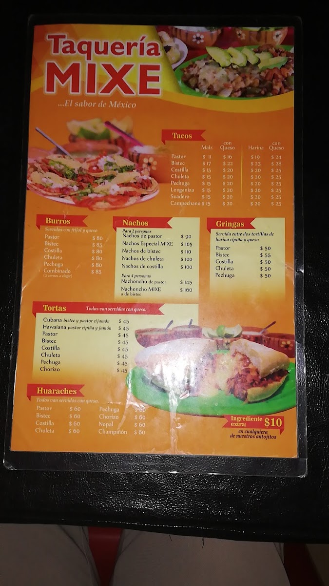 Taquería Mixe Caucel Menu - Image 6